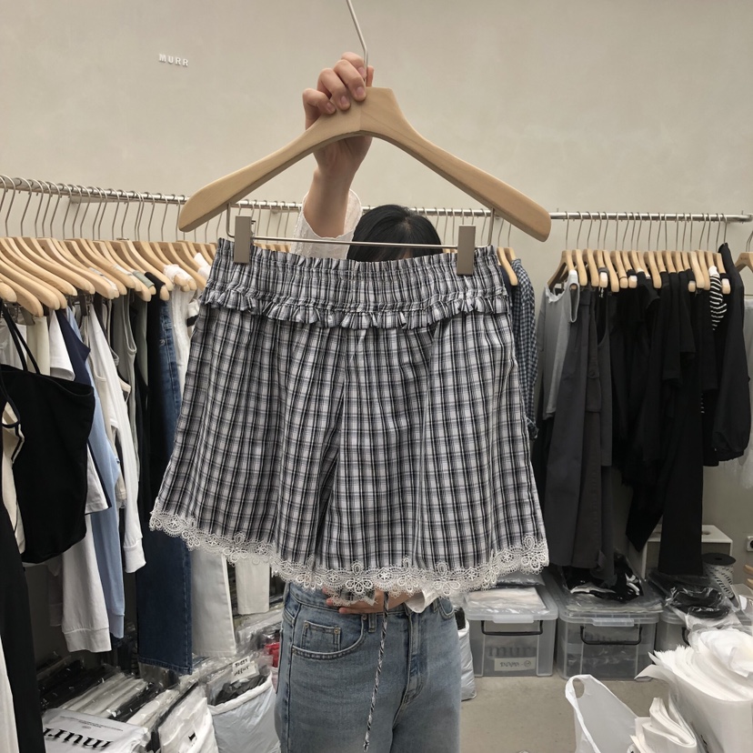MURR韓國代購女裝新款26春夏時尚26夏季休閑人氣推薦短褲MURR短褲