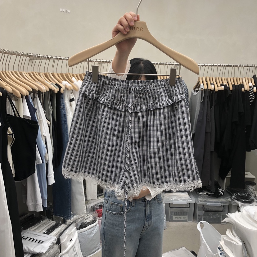 MURR韓國代購女裝新款26春夏時尚26夏季休閑人氣推薦短褲MURR短褲圖色1
