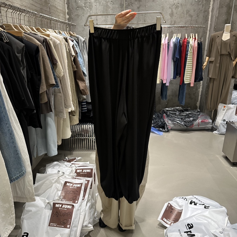 JUNI韓國直郵女裝新品推薦26夏季熱賣休閑職業人氣休閑褲my juni休閑褲