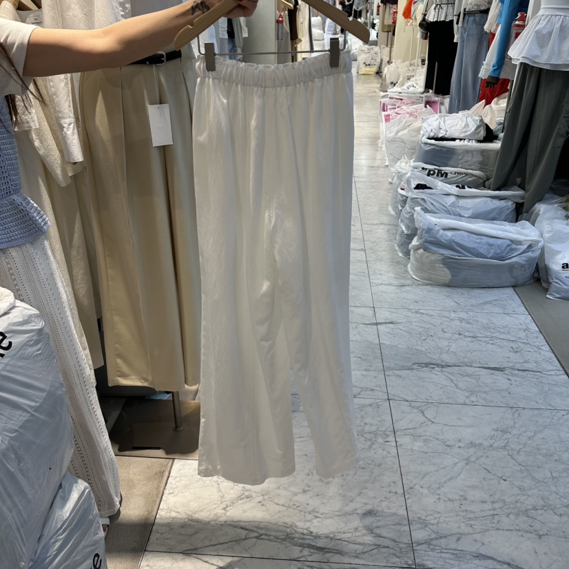HABLE韓國代購女士新款26春夏職業人氣推薦休閑26夏季休閑褲HABLE休閑褲
