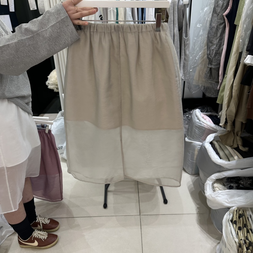 EGG IS韓國直郵女士新品熱賣26春夏26夏季職業半身裙中短裙EGG IS半身裙/中短裙