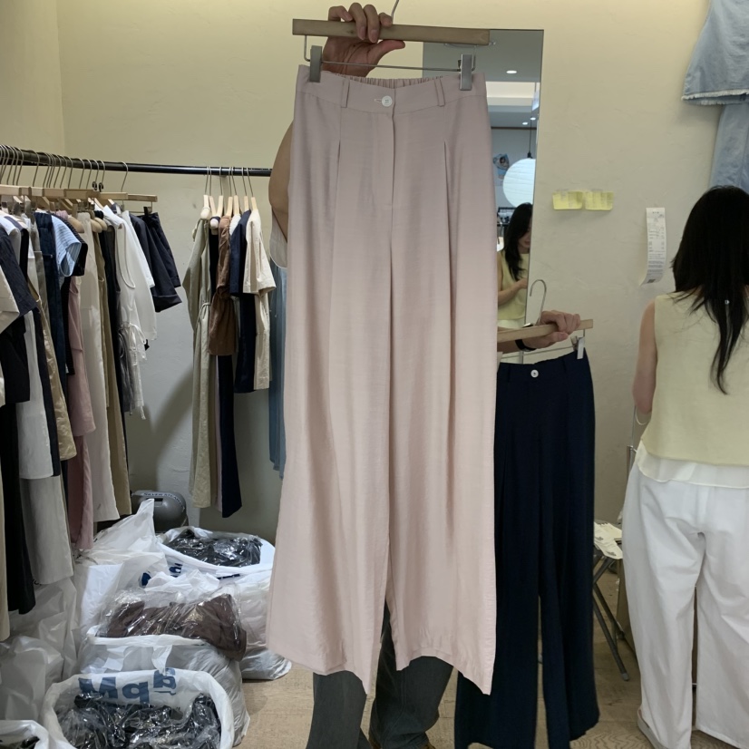 W AND J韓國東大門代購女裝新款熱賣人氣26夏季26春夏休閑褲W AND J休閑褲圖色2