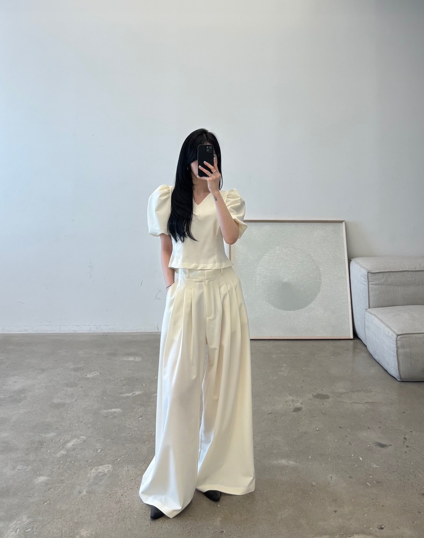 AMUSE SEOUL韓國直郵女裝新品時尚26春夏人氣職業休閑褲AMUSE SEOUL休閑褲