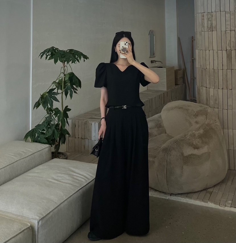 AMUSE SEOUL韓國直郵女裝新品時尚26春夏人氣職業休閑褲AMUSE SEOUL休閑褲