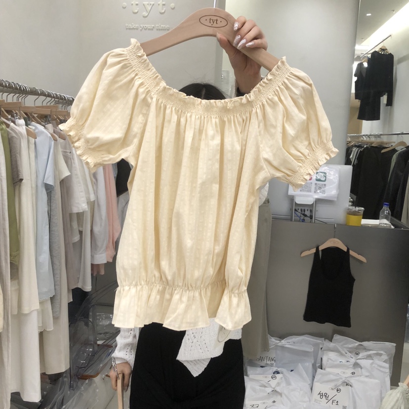 TAKE YOUE TIME韓國直郵實拍女士新品職業休閑襯衫蕾絲衫TAKE YOUE TIME襯衫/蕾絲衫圖色2