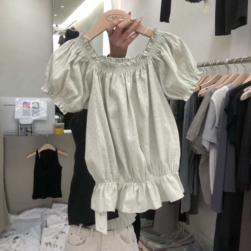 TAKE YOUE TIME韓國直郵實拍女士新品職業休閑襯衫蕾絲衫TAKE YOUE TIME襯衫/蕾絲衫圖色3