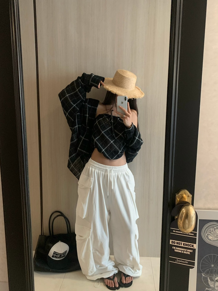 VIRKIN韓國直郵女士新品熱賣26春夏推薦人氣職業26夏季休閑褲VIRKIN休閑褲