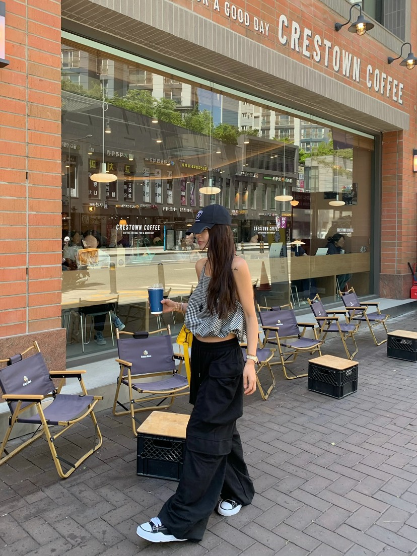 VIRKIN韓國直郵女士新品熱賣26春夏推薦人氣職業26夏季休閑褲VIRKIN休閑褲
