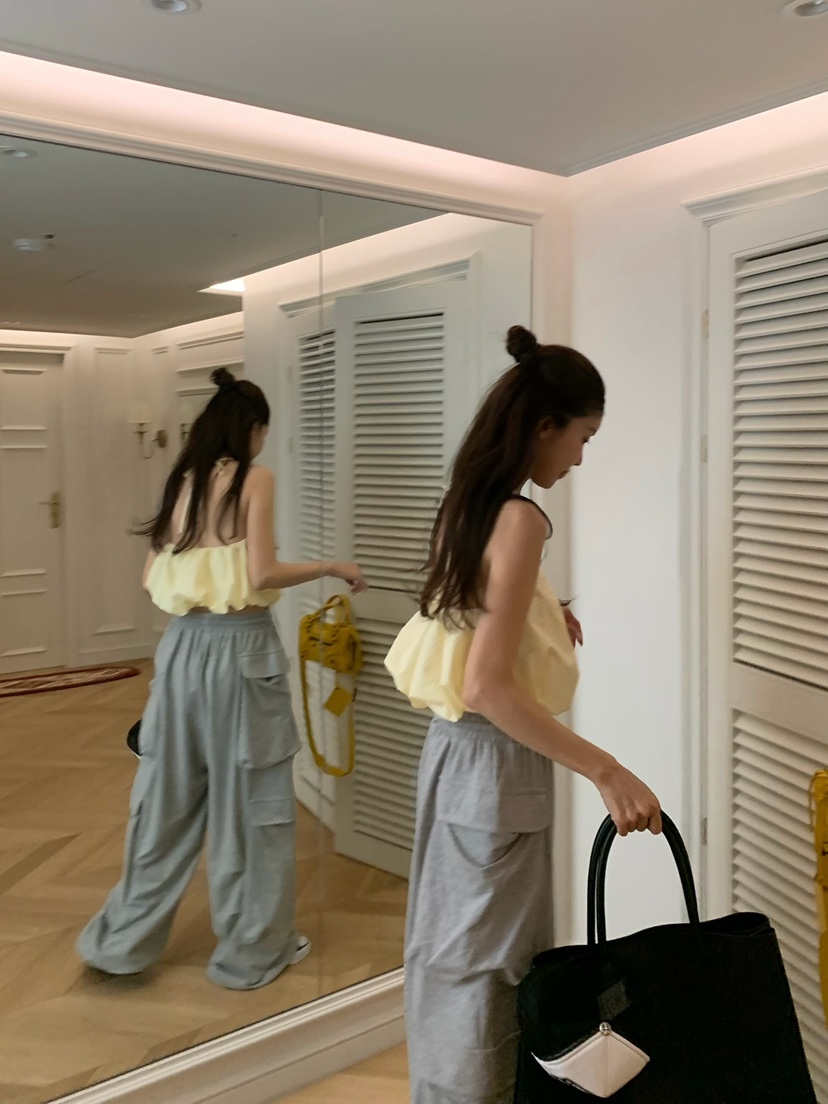 VIRKIN韓國直郵女士新品熱賣26春夏推薦人氣職業26夏季休閑褲VIRKIN休閑褲