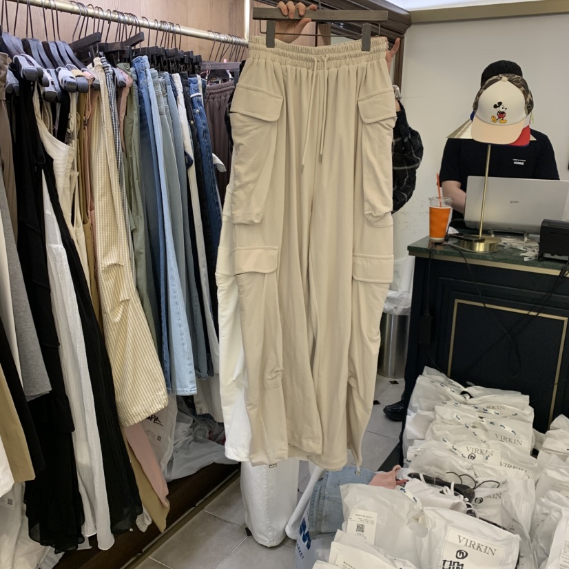 VIRKIN韓國直郵女士新品熱賣26春夏推薦人氣職業26夏季休閑褲VIRKIN休閑褲圖色6