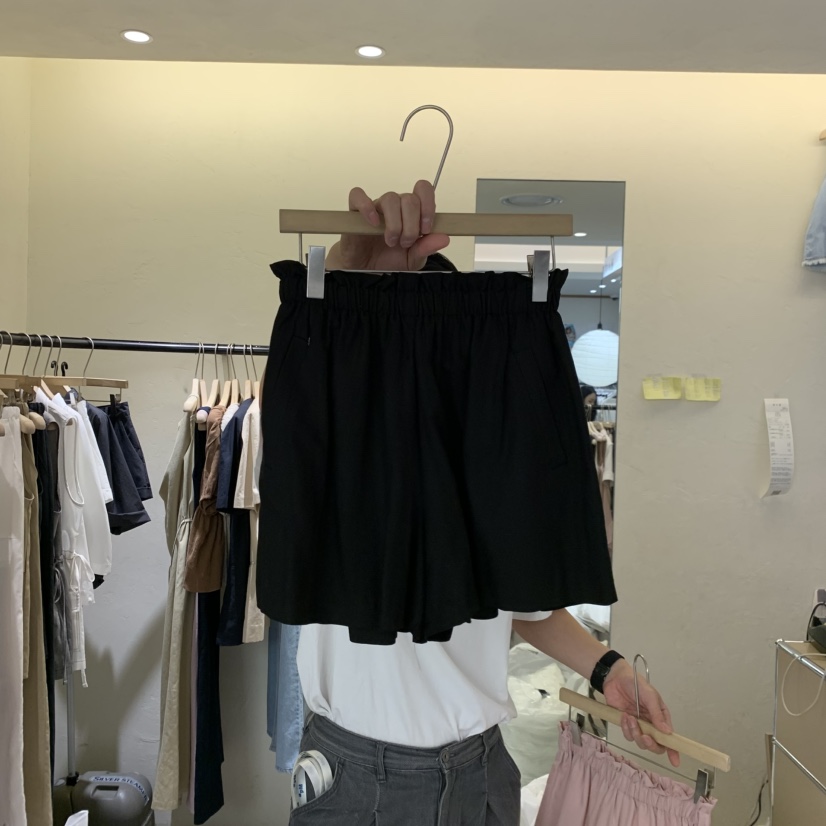W AND J韓國代購女士新品26春夏時尚休閑推薦熱賣26夏季短褲W AND J短褲圖色3