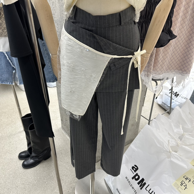 AMOEBA韓國東大門直郵女士新品時尚休閑26夏季26春夏裙褲AMOEBA裙褲圖色2