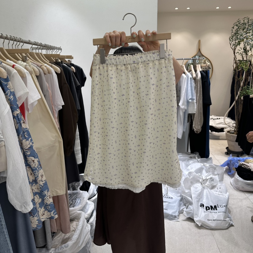 GRACIA韓國直郵女士新品人氣熱賣26夏季休閑半身裙中短裙GRACIA半身裙/中短裙圖色2