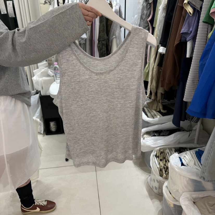EGG IS韓國東大門代購女裝新款人氣26夏季熱賣休閑吊帶背心EGG IS吊帶/背心