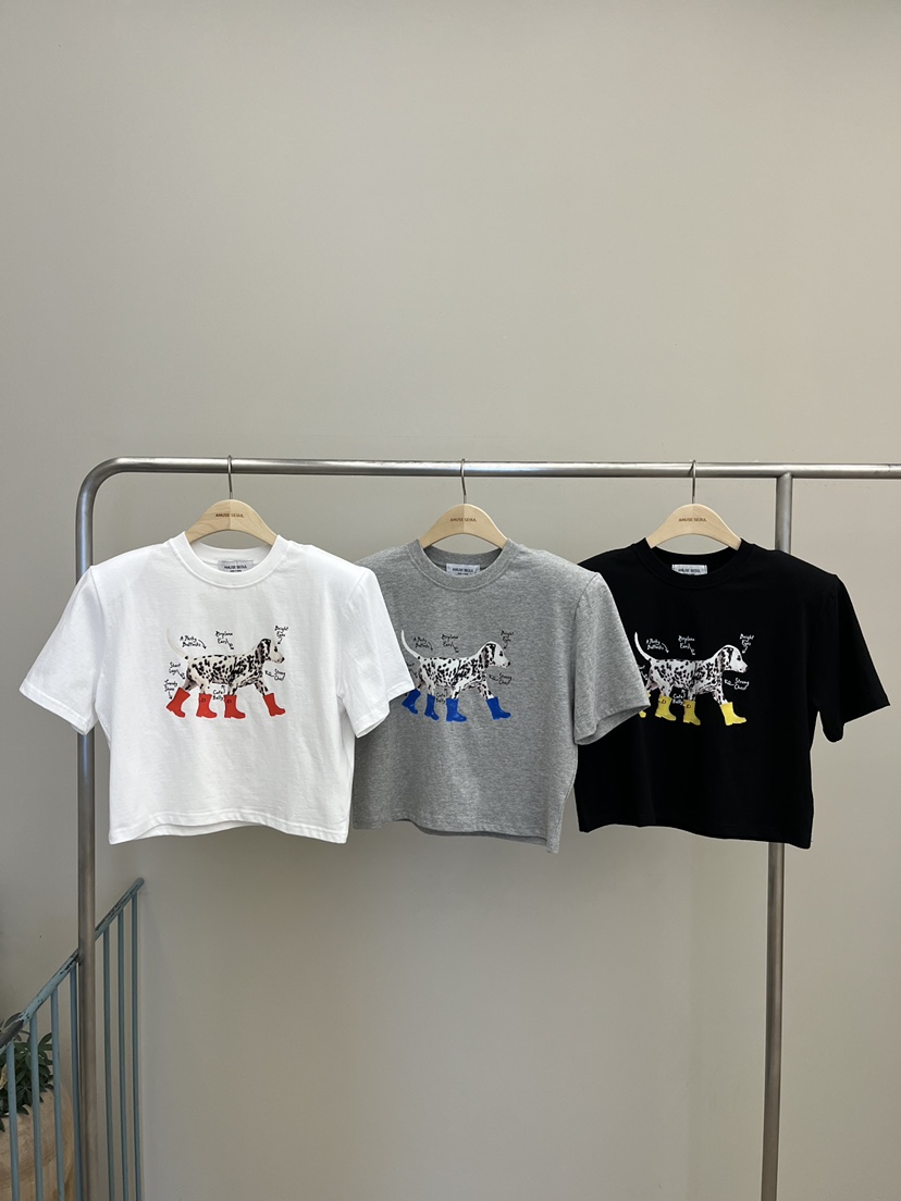 AMUSE SEOUL韓國直郵女裝新品熱賣26夏季26春夏人氣推薦T恤AMUSE SEOULT恤