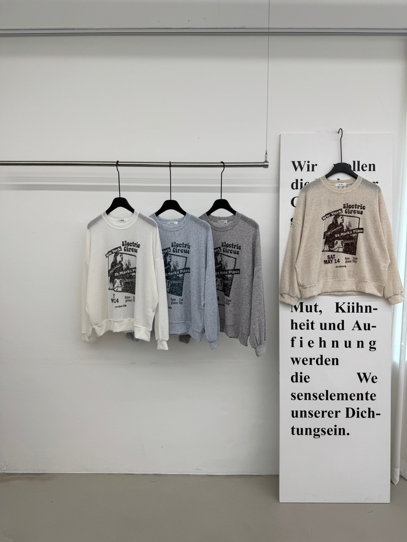 RED-A東大門實拍韓國女裝新品熱賣26春夏推薦長袖T恤亞麻RED-A長袖T恤