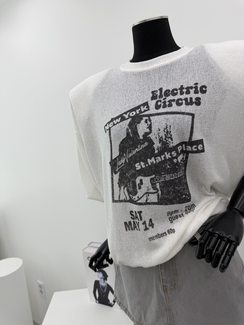 RED-A東大門實拍韓國女裝新品熱賣26春夏推薦長袖T恤亞麻RED-A長袖T恤