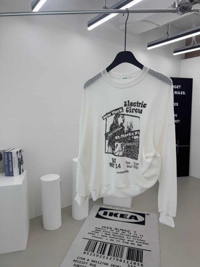RED-A東大門實拍韓國女裝新品熱賣26春夏推薦長袖T恤亞麻RED-A長袖T恤圖色1