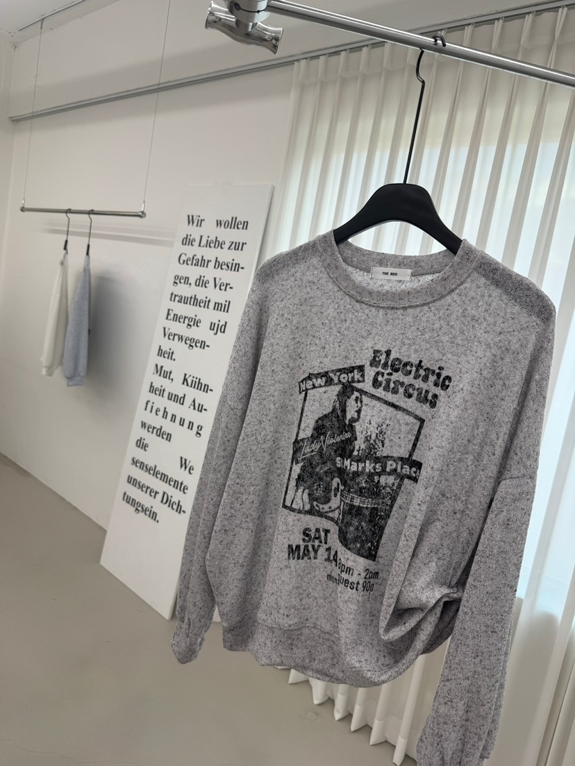 RED-A東大門實拍韓國女裝新品熱賣26春夏推薦長袖T恤亞麻RED-A長袖T恤圖色4