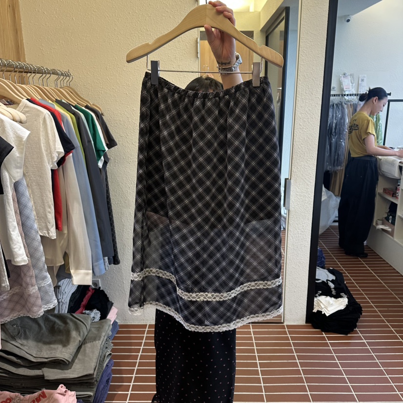 CHOI-L韓國直郵實拍女裝新款26夏季休閑時尚半身裙中短裙CHOI半身裙/中短裙圖色4