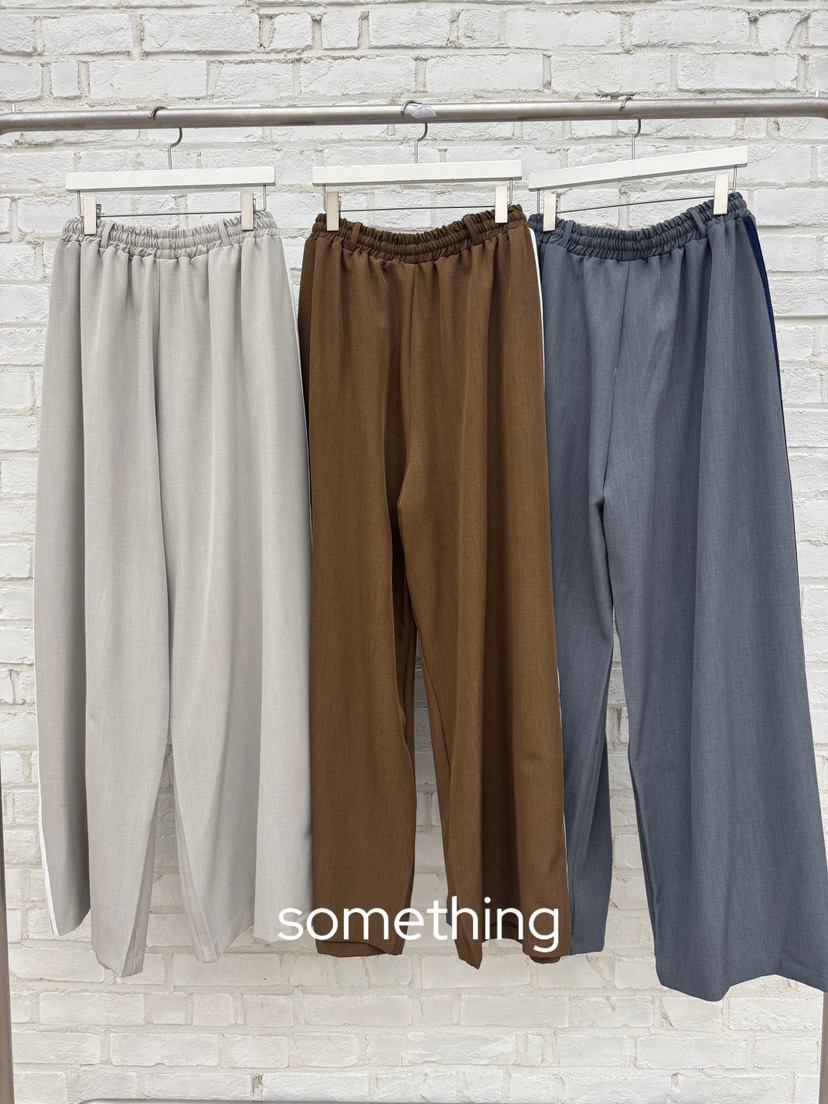 SOMETHING-L/FANCY韓國直郵女士新款人氣26春夏26夏季休閑褲SOMETHING-L/FANCY休閑褲