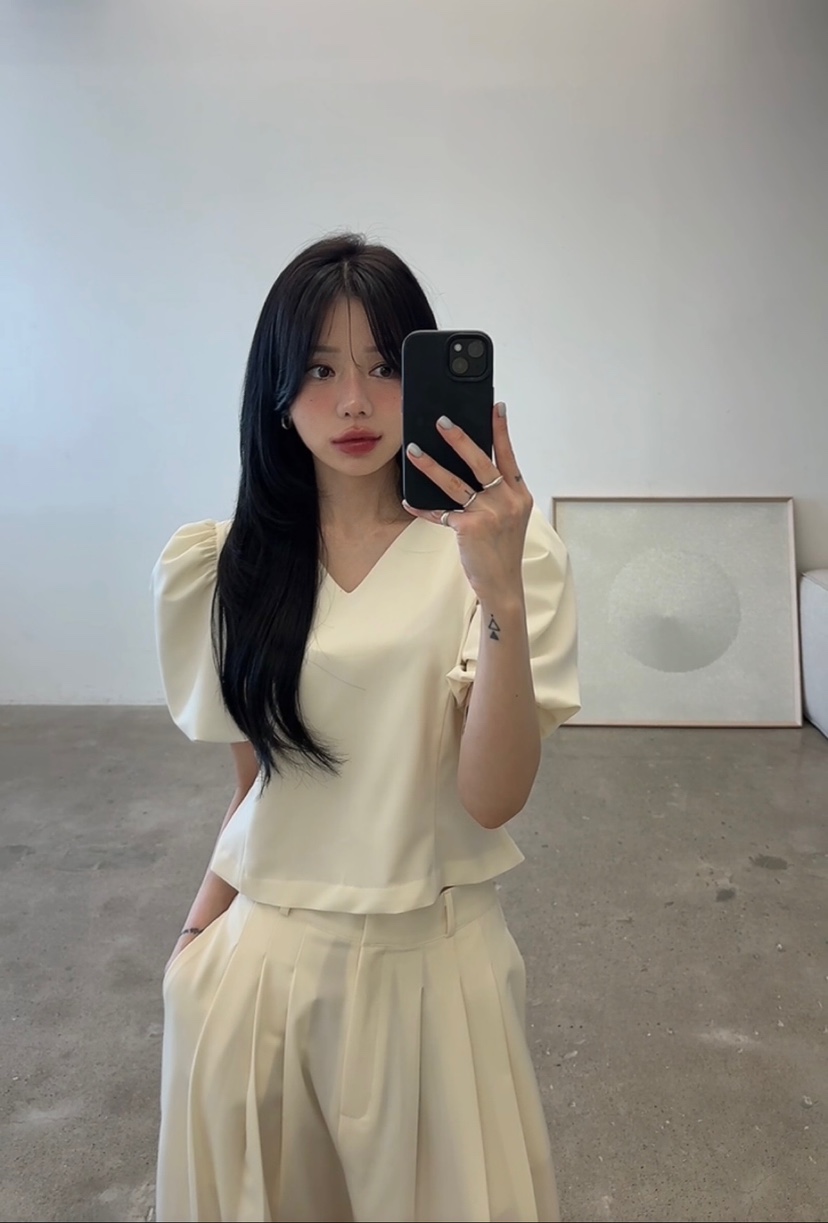AMUSE SEOUL韓國直郵實拍女裝新品人氣職業熱賣襯衫蕾絲衫AMUSE SEOUL襯衫/蕾絲衫