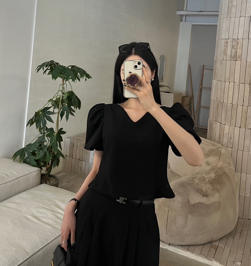 AMUSE SEOUL韓國直郵實拍女裝新品人氣職業熱賣襯衫蕾絲衫AMUSE SEOUL襯衫/蕾絲衫