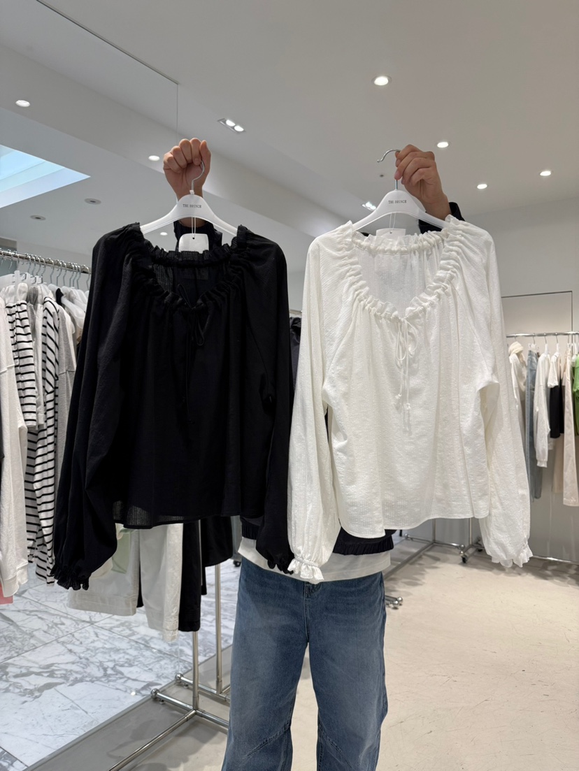 THE BRUNCH韓國東大門直郵女裝新品熱賣休閑26夏季襯衫蕾絲衫THE BRUNCH襯衫/蕾絲衫