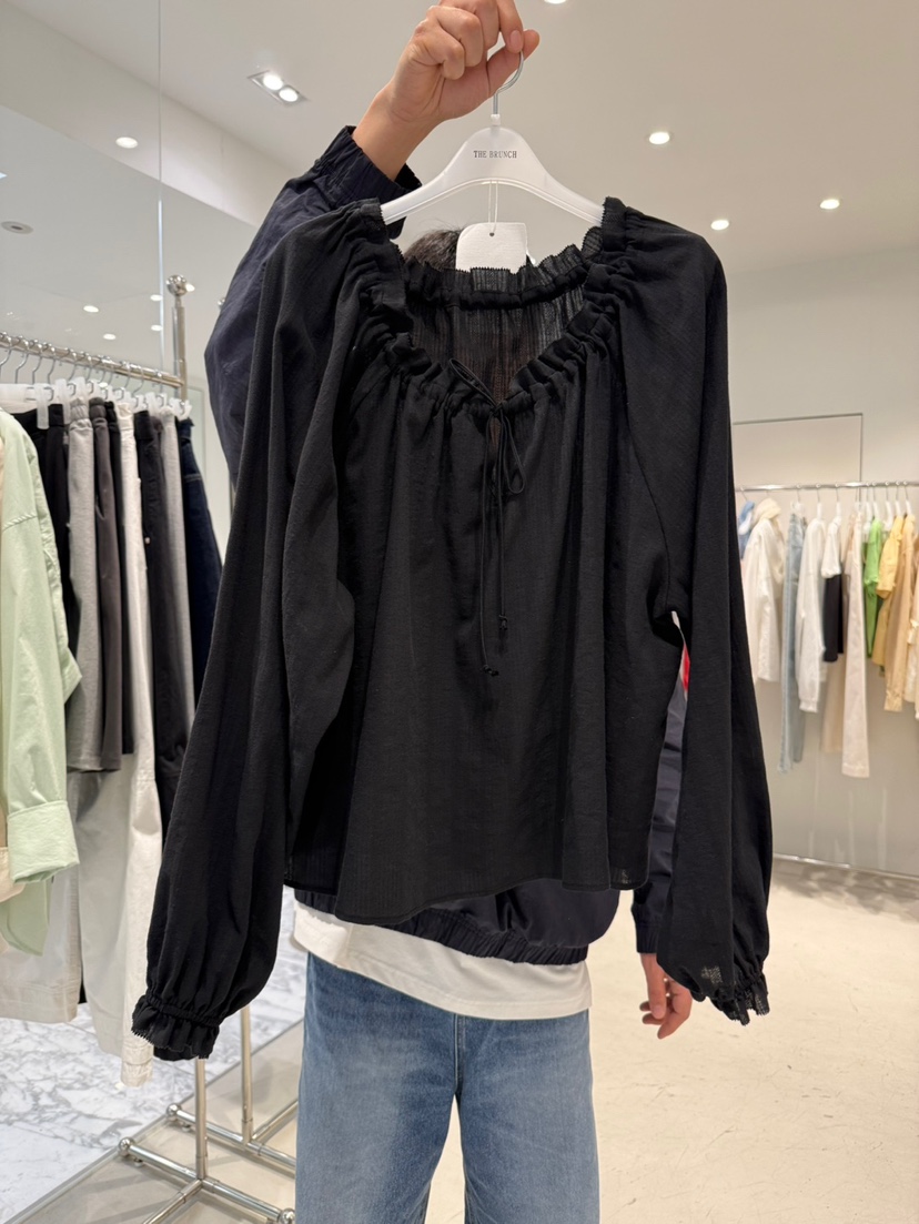 THE BRUNCH韓國東大門直郵女裝新品熱賣休閑26夏季襯衫蕾絲衫THE BRUNCH襯衫/蕾絲衫圖色2
