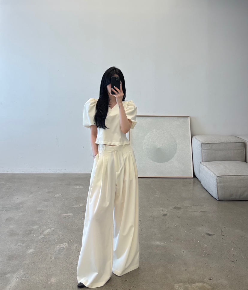 AMUSE SEOUL韓國東大門代購女士新款熱賣26夏季休閑套裝AMUSE SEOUL套裝