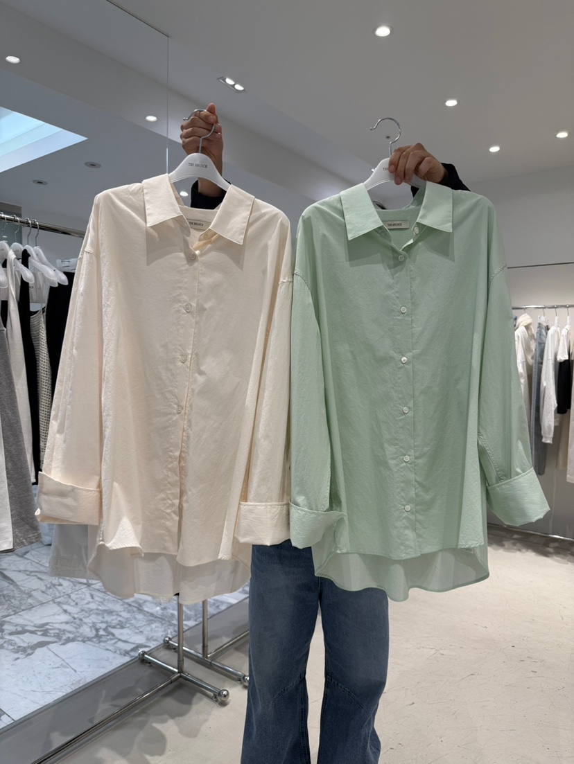 THE BRUNCH韓國直郵實拍女裝新品推薦26春夏26夏季襯衫蕾絲衫THE BRUNCH襯衫/蕾絲衫