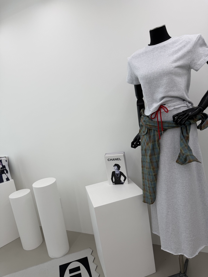 RED-A韓國代購女士新品人氣26春夏職業推薦熱賣休閑長裙RED-A長裙