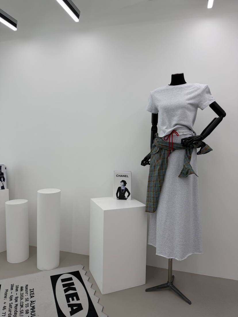 RED-A韓國代購女士新品人氣26春夏職業推薦熱賣休閑長裙RED-A長裙