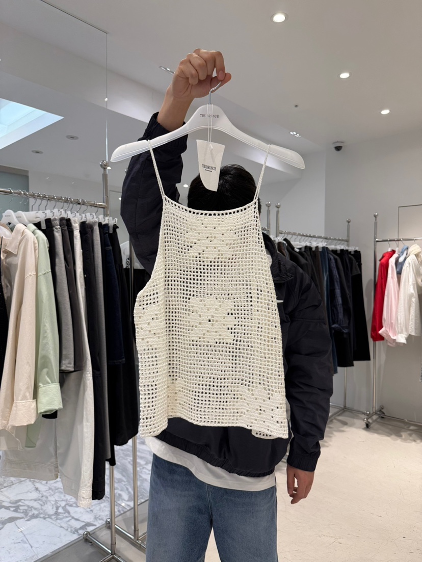 THE BRUNCH韓國東大門代購女士新品人氣熱賣吊帶背心花朵THE BRUNCH吊帶/背心圖色1