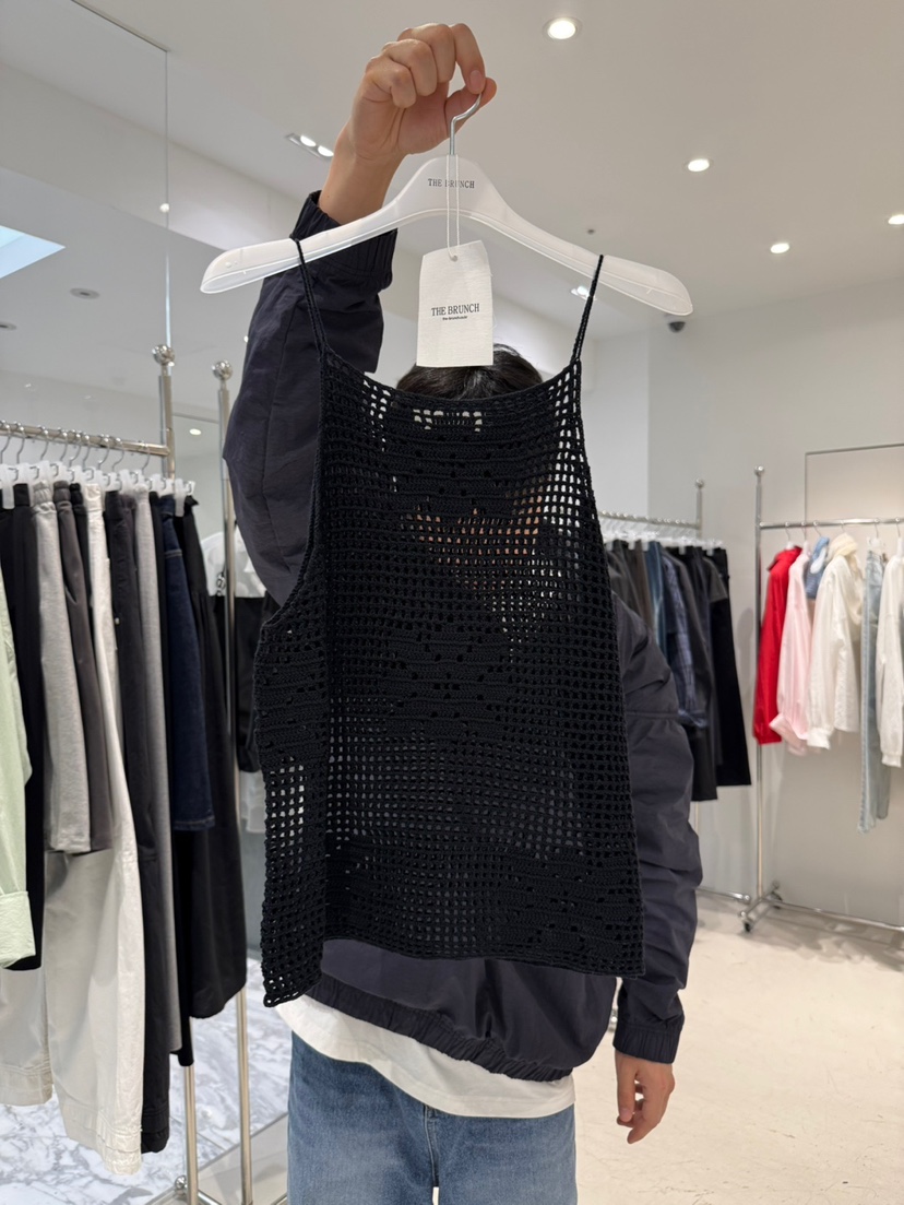 THE BRUNCH韓國東大門代購女士新品人氣熱賣吊帶背心花朵THE BRUNCH吊帶/背心圖色2