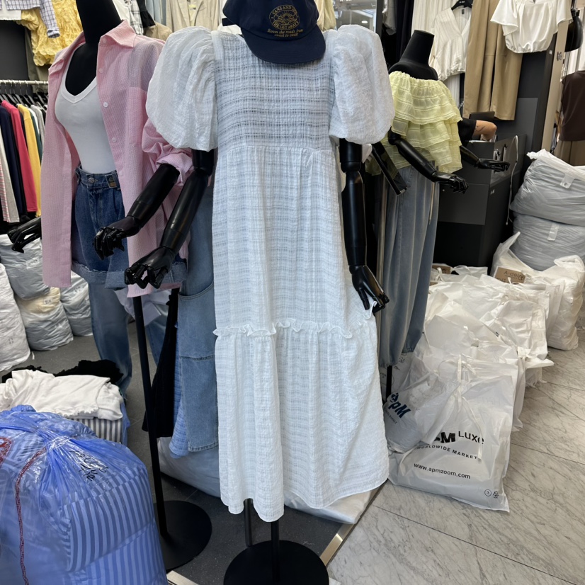 A-DEL韓國東大門代購女裝新款26春夏熱賣推薦休閑連衣裙A-DEL連衣裙圖色2