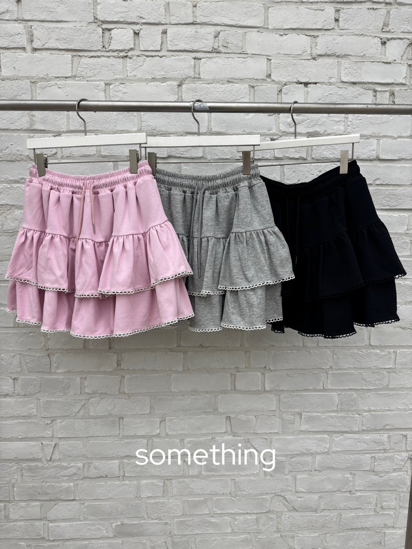 SOMETHING-L/FANCY韓國直郵實拍女士新品職業熱賣26春夏短裙SOMETHING-L/FANCY短裙