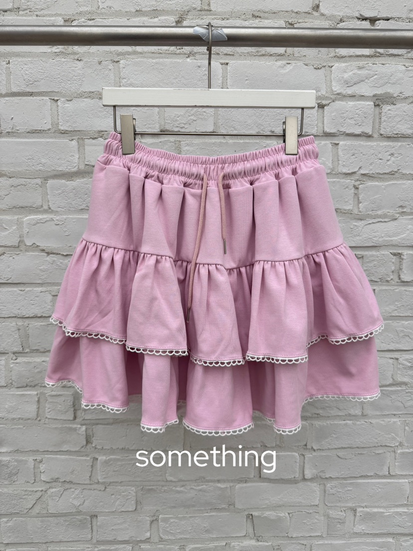 SOMETHING-L/FANCY韓國直郵實拍女士新品職業熱賣26春夏短裙SOMETHING-L/FANCY短裙圖色1