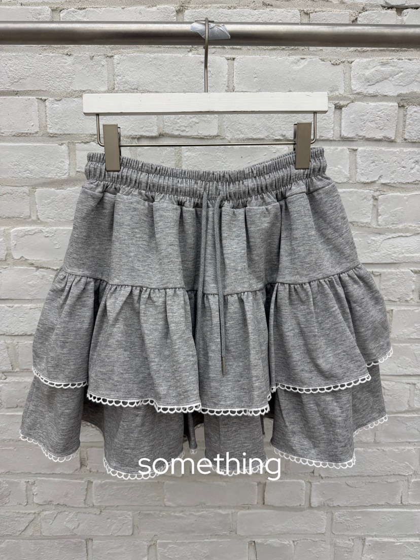 SOMETHING-L/FANCY韓國直郵實拍女士新品職業熱賣26春夏短裙SOMETHING-L/FANCY短裙圖色2