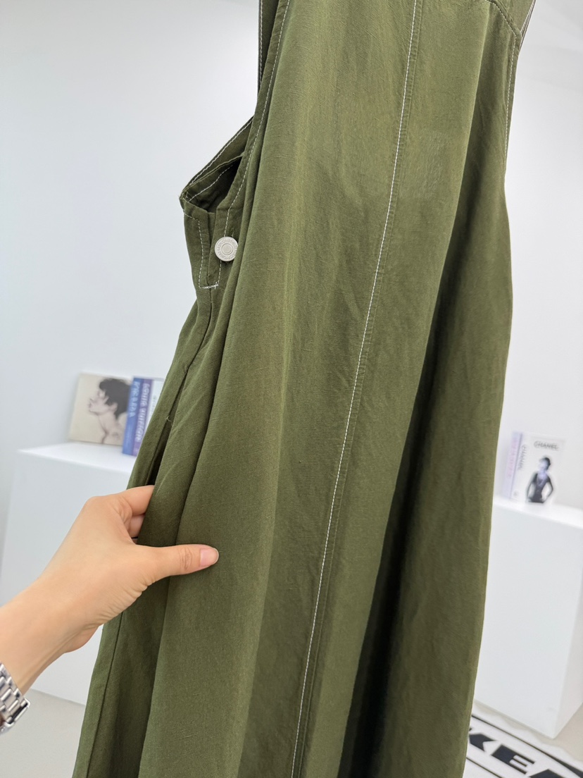 RED-A韓國東大門代購女裝新款26春夏連衣裙不含內搭亞麻RED-A連衣裙