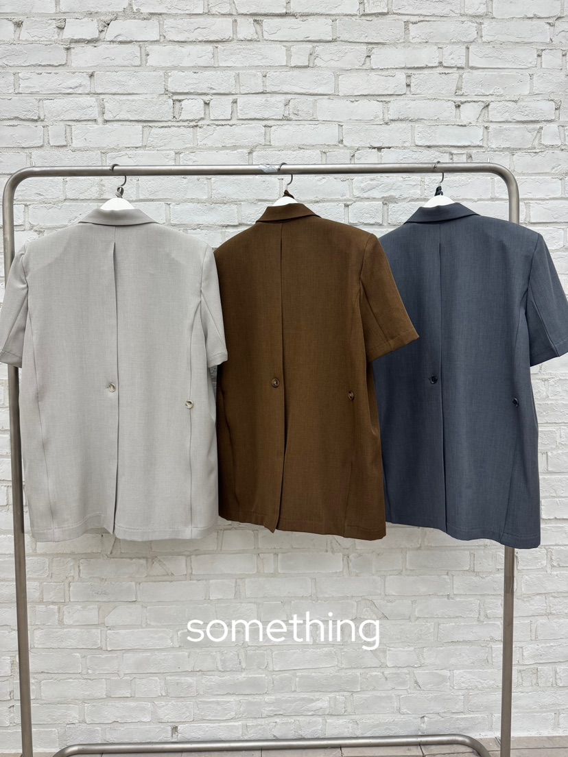SOMETHING-L/FANCY韓國東大門直郵女裝新品人氣夾克含繩SOMETHING-L/FANCY夾克