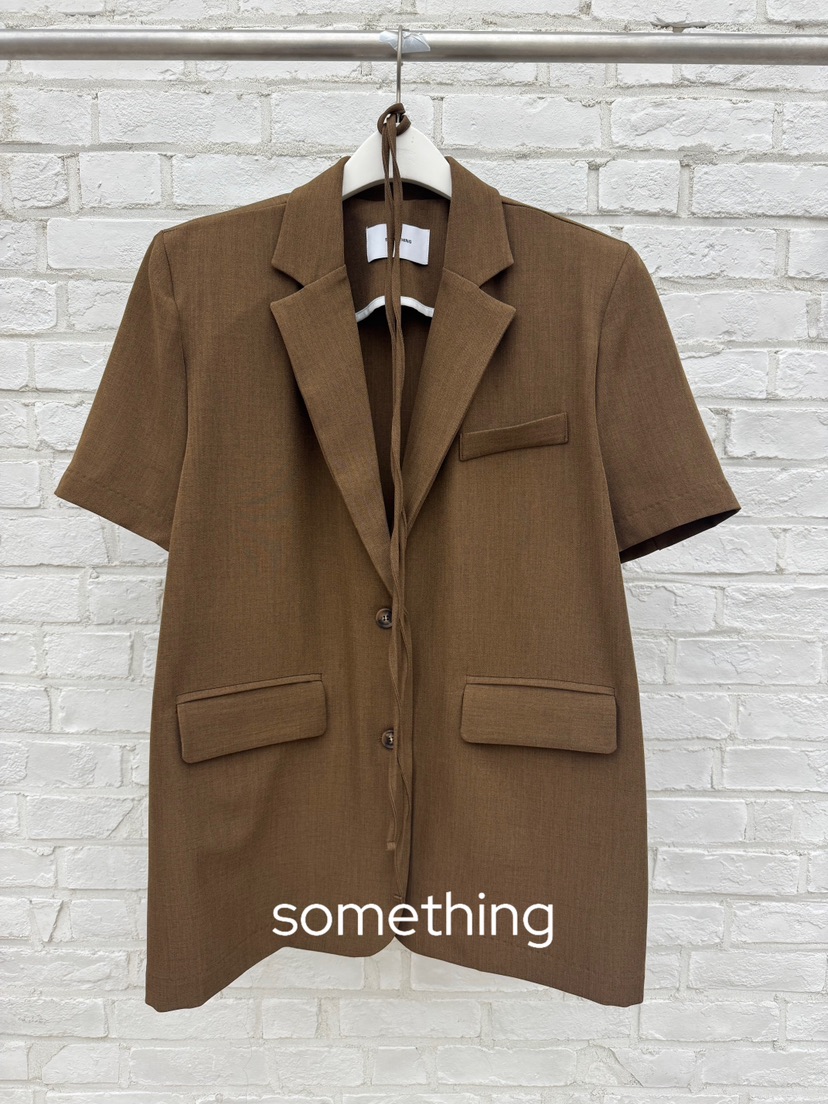 SOMETHING-L/FANCY韓國東大門直郵女裝新品人氣夾克含繩SOMETHING-L/FANCY夾克圖色2