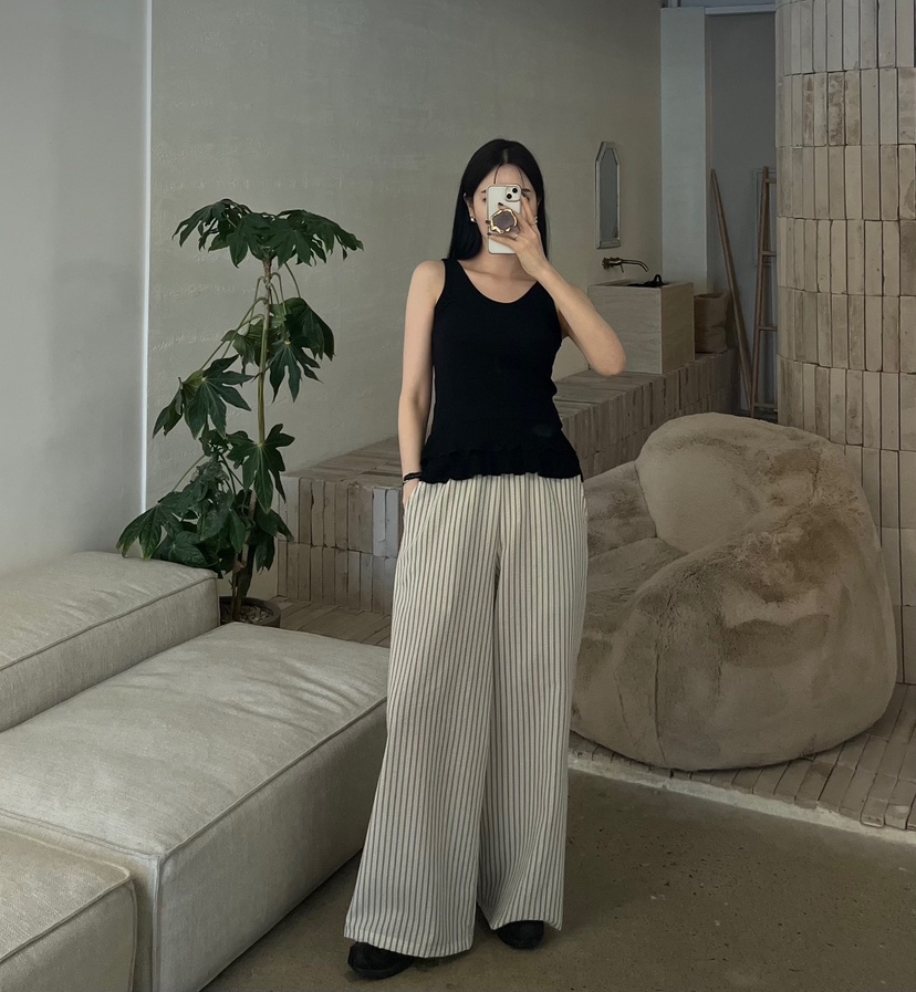 AMUSE SEOUL東大門實拍韓國女裝新品人氣推薦熱賣休閑褲AMUSE SEOUL休閑褲