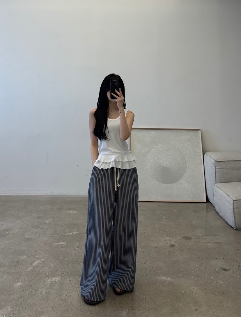 AMUSE SEOUL東大門實拍韓國女裝新品人氣推薦熱賣休閑褲AMUSE SEOUL休閑褲
