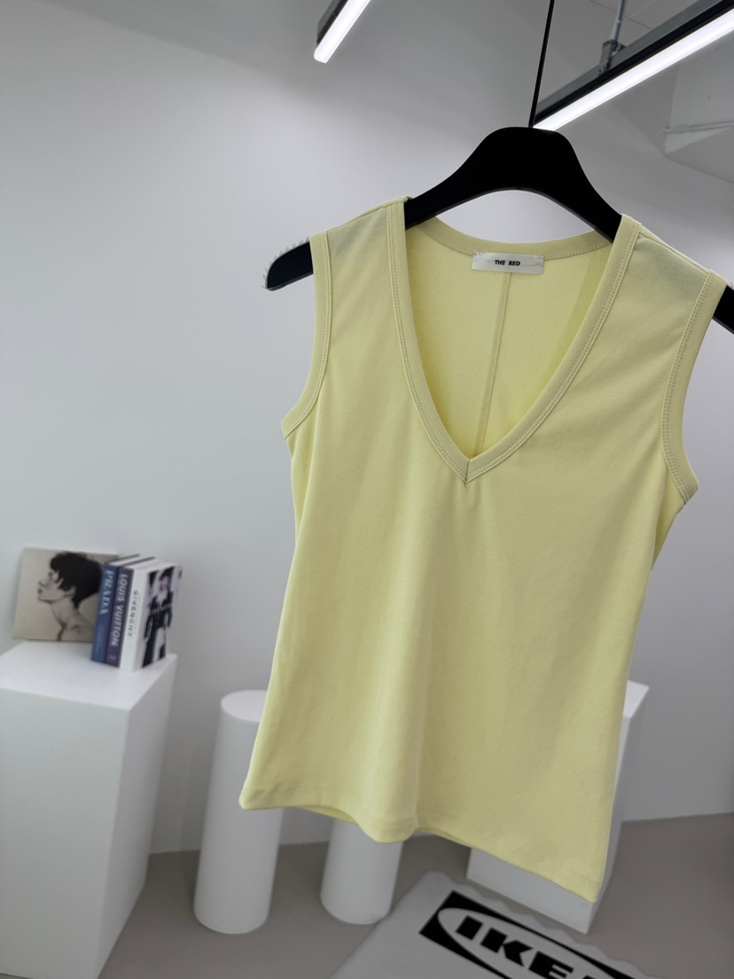 RED-A韓國東大門直郵女士新品26春夏人氣熱賣時尚吊帶背心RED-A吊帶/背心圖色2