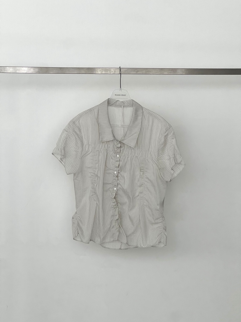 WEARABLE-L東大門實拍韓國女士新品人氣26春夏襯衫蕾絲衫WEARABLE襯衫/蕾絲衫圖色1