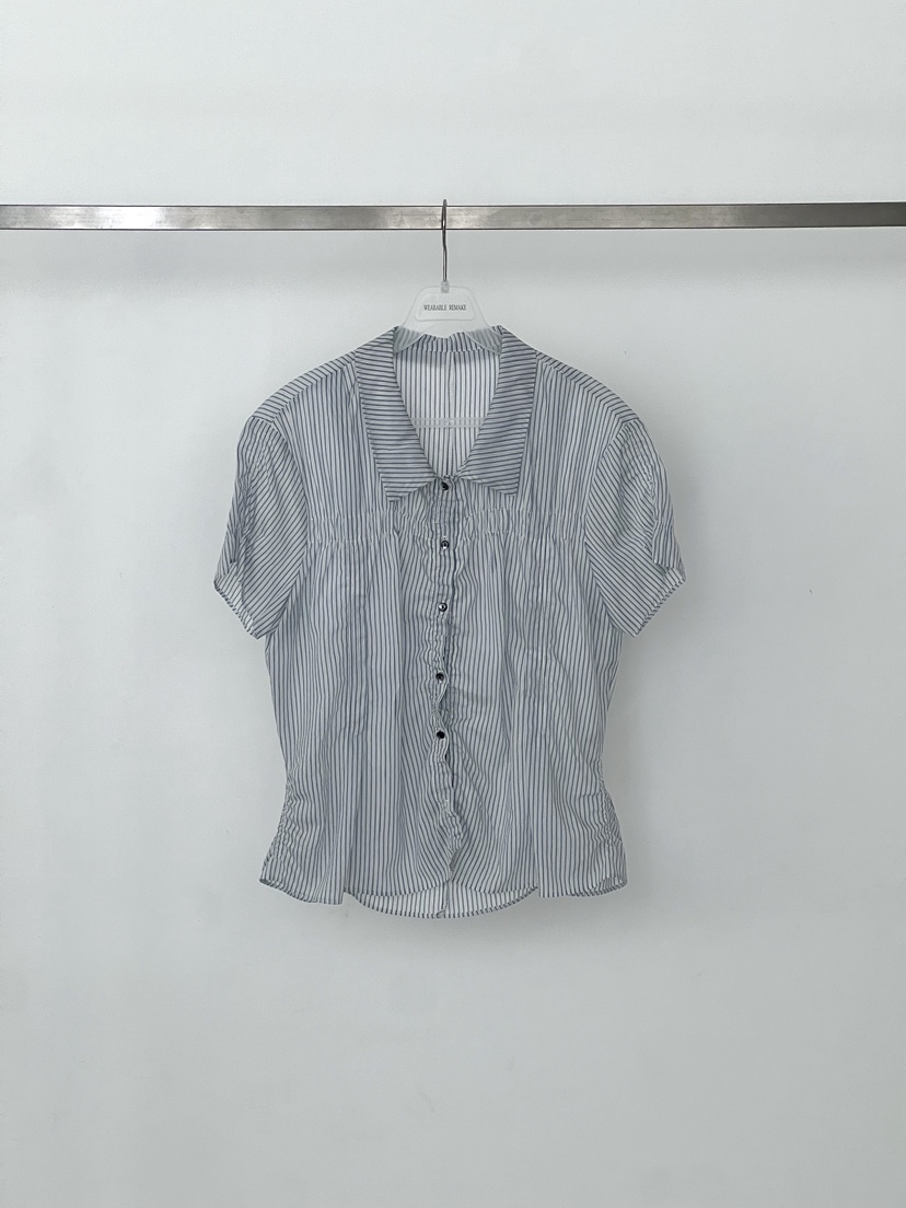 WEARABLE-L東大門實拍韓國女士新品人氣26春夏襯衫蕾絲衫WEARABLE襯衫/蕾絲衫圖色2