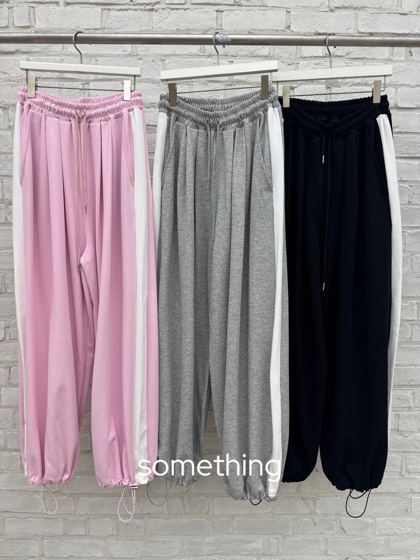 SOMETHING-L/FANCY東大門實拍韓國女裝新品熱賣26春夏休閑褲SOMETHING-L/FANCY休閑褲