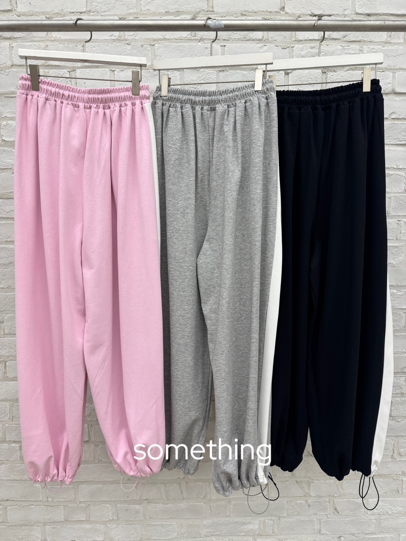SOMETHING-L/FANCY東大門實拍韓國女裝新品熱賣26春夏休閑褲SOMETHING-L/FANCY休閑褲