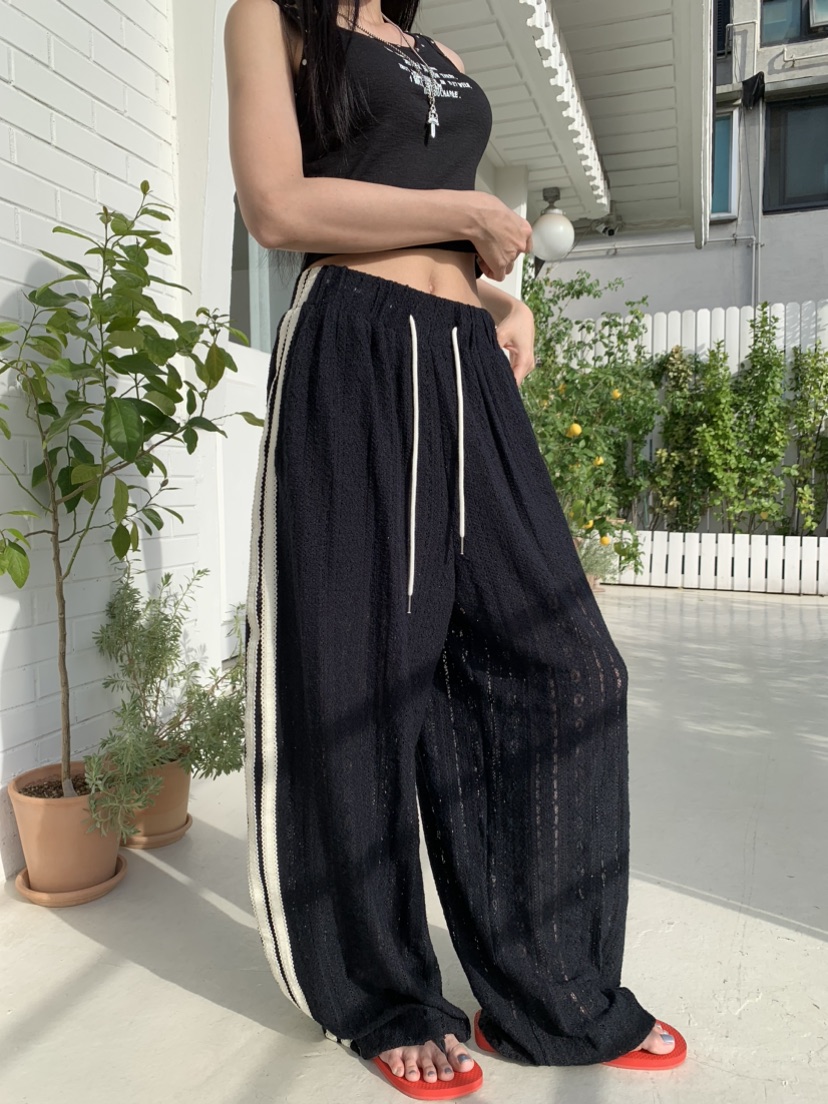BADCALM韓國東大門代購女裝新款26夏季休閑人氣推薦休閑褲BADCALM休閑褲圖色3